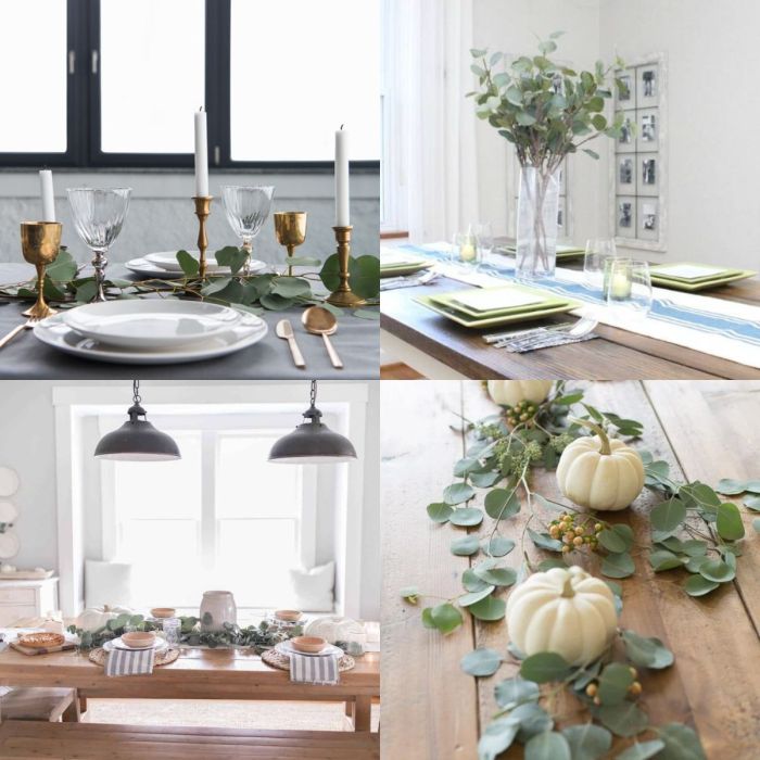 Kitchen table decor ideas