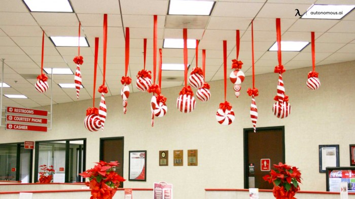 Office christmas decorations cubicle ideas decorating