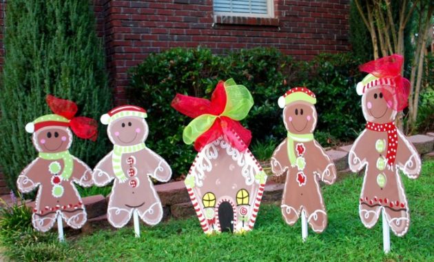 DIY Plywood Christmas Yard Decorations