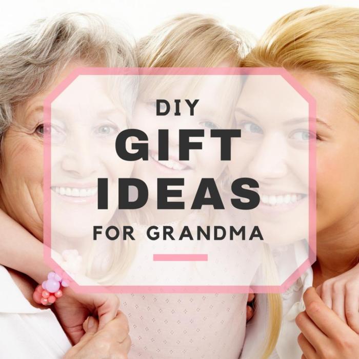 Christmas diy gifts for grandma