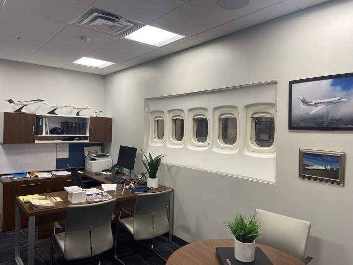 Aviation office decor ideas