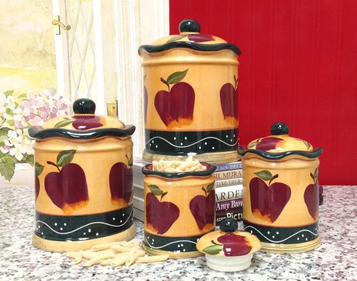 Apple kitchen decor ideas