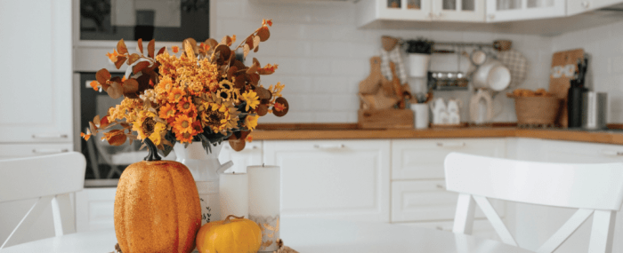 Kitchen fall decor ideas