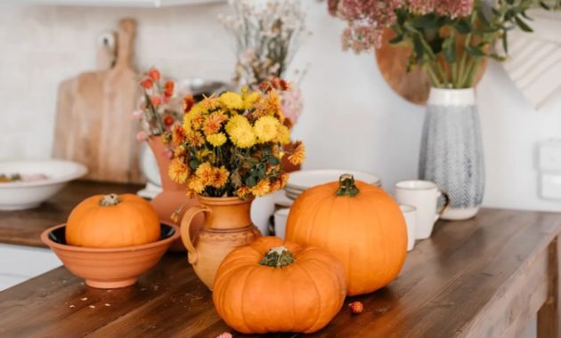 Kitchen Fall Decor Ideas A Harvest of Style