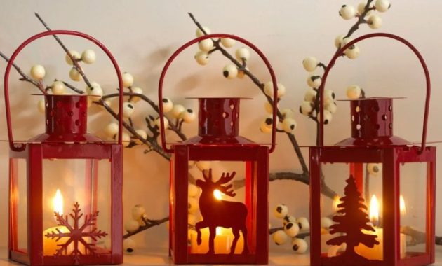 Lantern Decor Ideas for Christmas