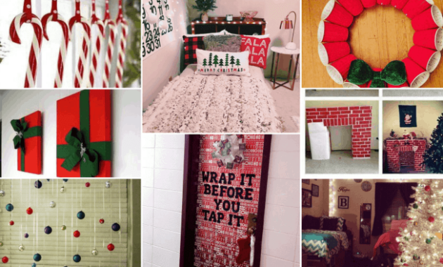 Christmas Decor for Dorm Room Festive & Functional