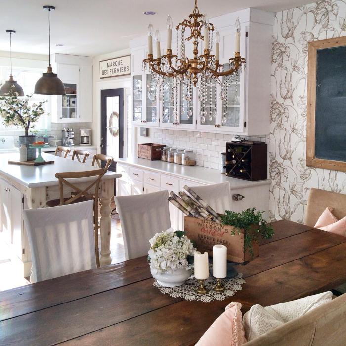 Country french kitchen decor