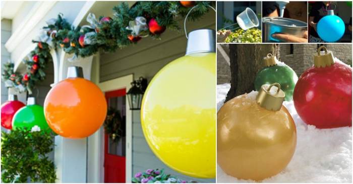 Diy big christmas ornaments