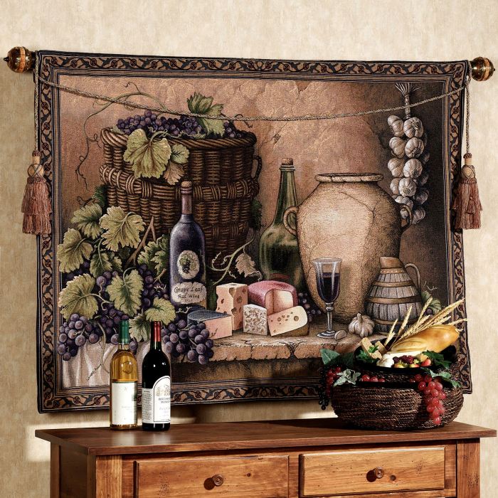 Hanging kitchen wall decor