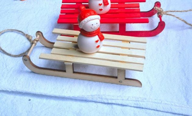 Christmas Wooden Sled Decor A Festive Guide