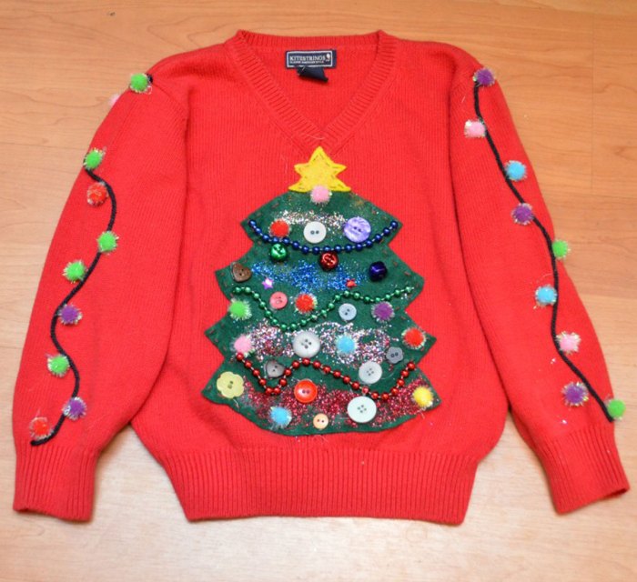 Christmas sweater diy ideas