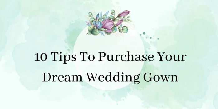 Buying a wedding dress online