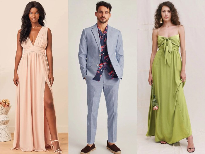 Dresses for outdoor wedding guests