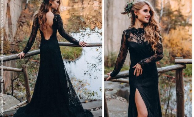 Dark Colored Wedding Dresses A Modern Trend