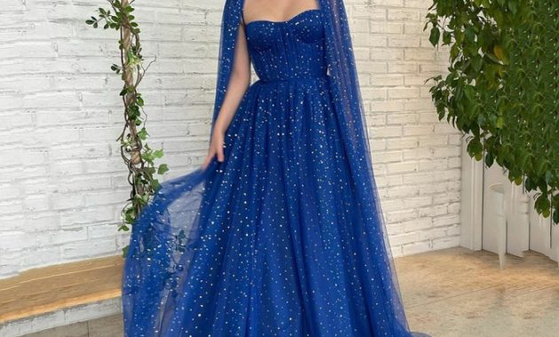 Designer Blue Dresses for Wedding