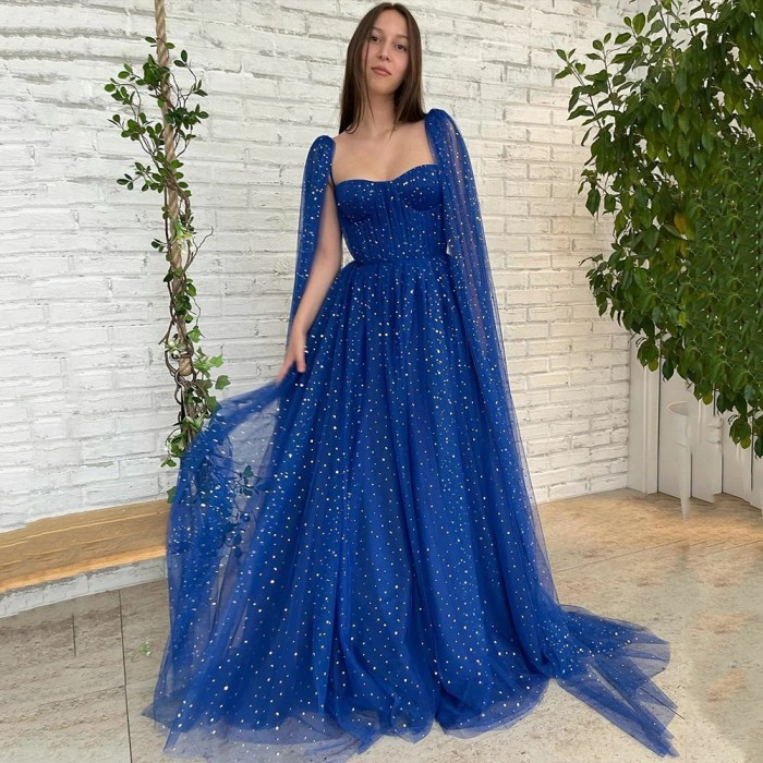 Designer blue dresses for wedding